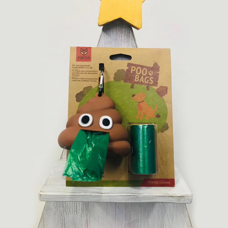 FOFOS Grab & Go — Portable Dog Poop Bag Dispenser for Easy Walks
