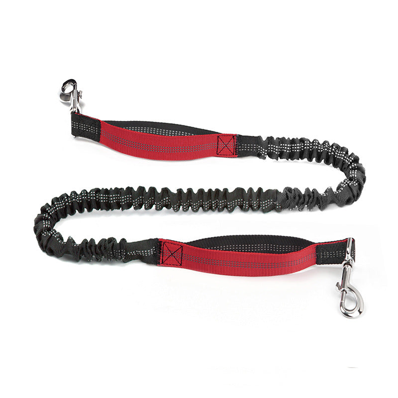 Cross-Border Adventure Together — Hands-Free Dog Walking Belt with Storage Pouch & Bungee Leash