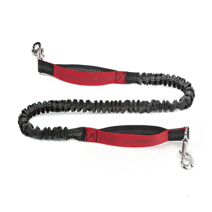 Cross-Border Adventure Together — Hands-Free Dog Walking Belt with Storage Pouch & Bungee Leash