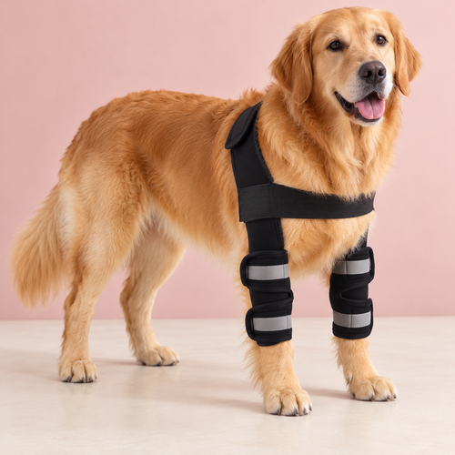 Dog Knee Brace and Leg Protector for Injury Recovery