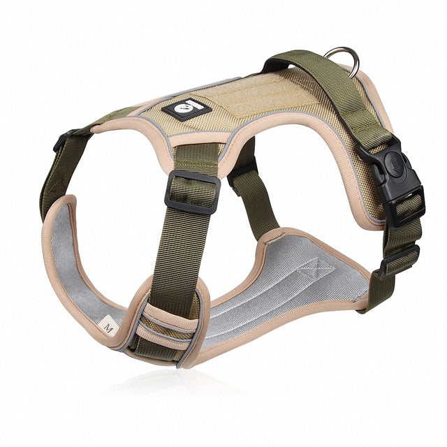 Walk Together with Confidence — Reflective No-Pull Dog Harness with Control Handle