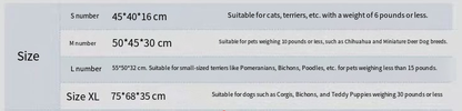 Universal Bed with Washable Cushion for Small Dogs & Cats