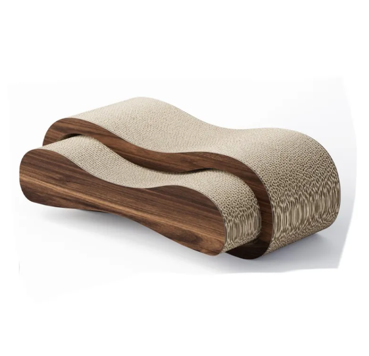 Happy Claws, Stylish Home — Oversized Corrugated Cat Scratching Board