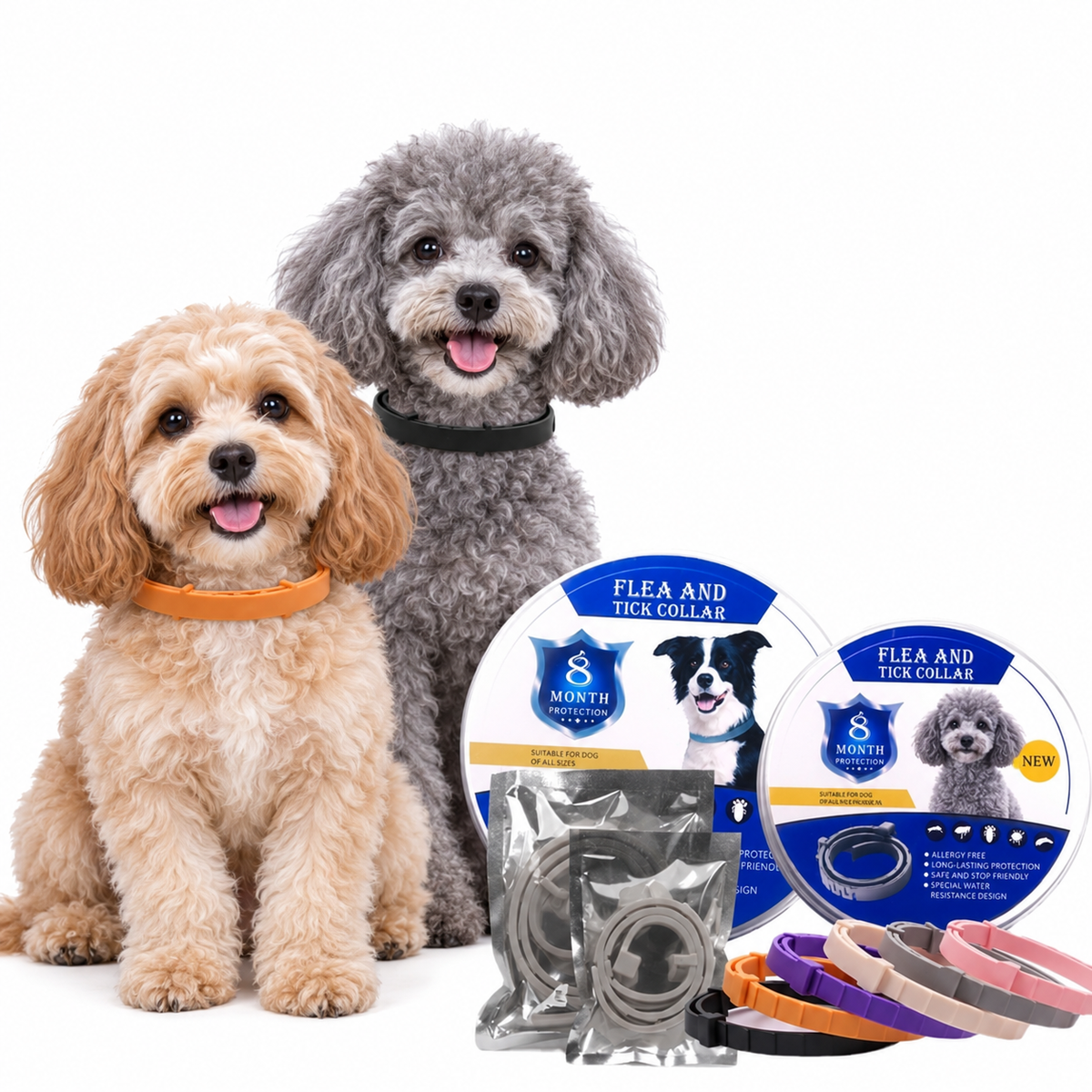 Flea & Tick Control Collar for Dogs & Cats — Everyday Comfort, Fewer Unwanted Guests