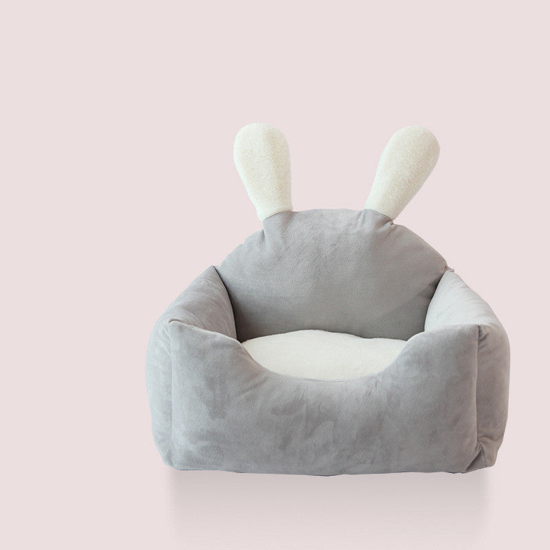 Universal Bed with Washable Cushion for Small Dogs & Cats