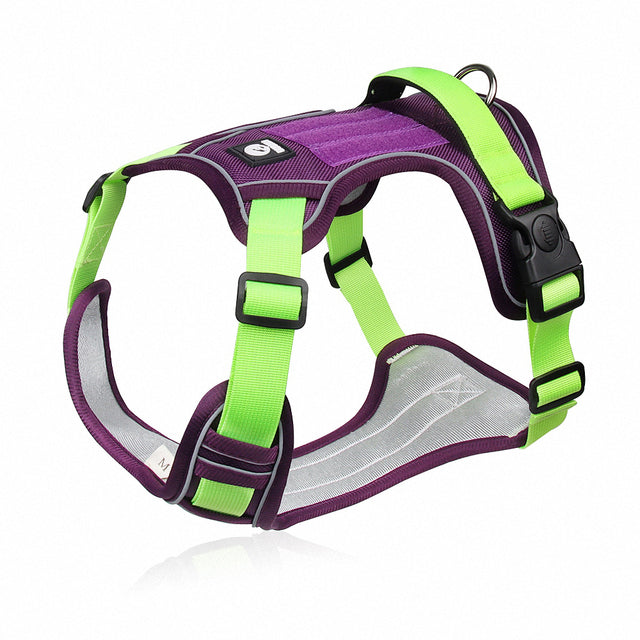 Walk Together with Confidence — Reflective No-Pull Dog Harness with Control Handle