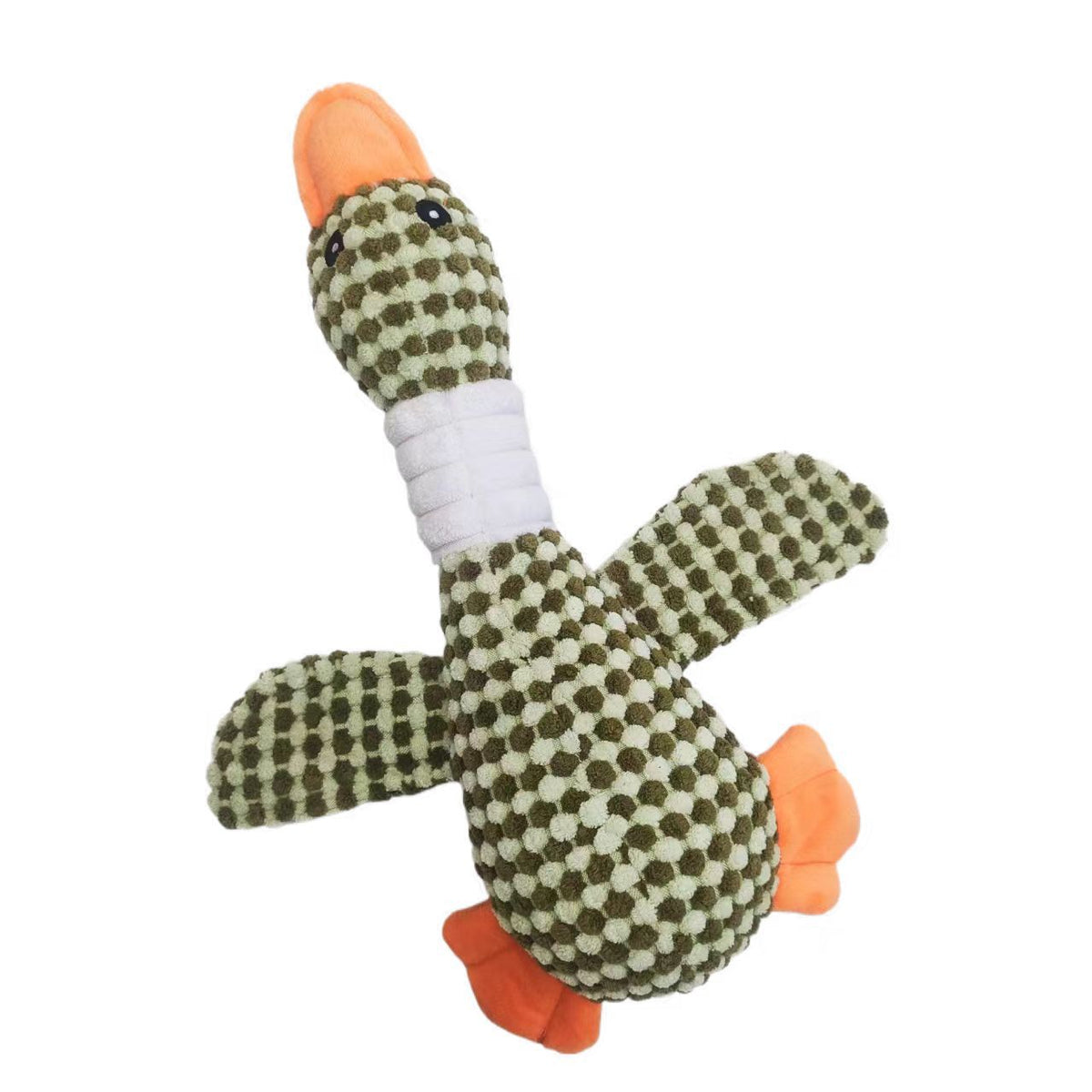 New Plush Sounding Dog Toy for Chewing - Goose Shape