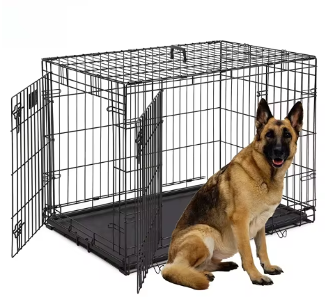 A Space of Their Own — Foldable Wire Dog Crate for Home & Travel