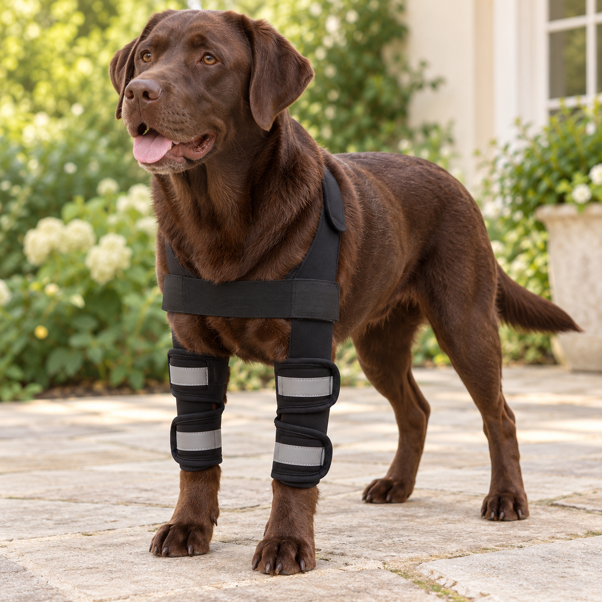 Dog Knee Brace and Leg Protector for Injury Recovery