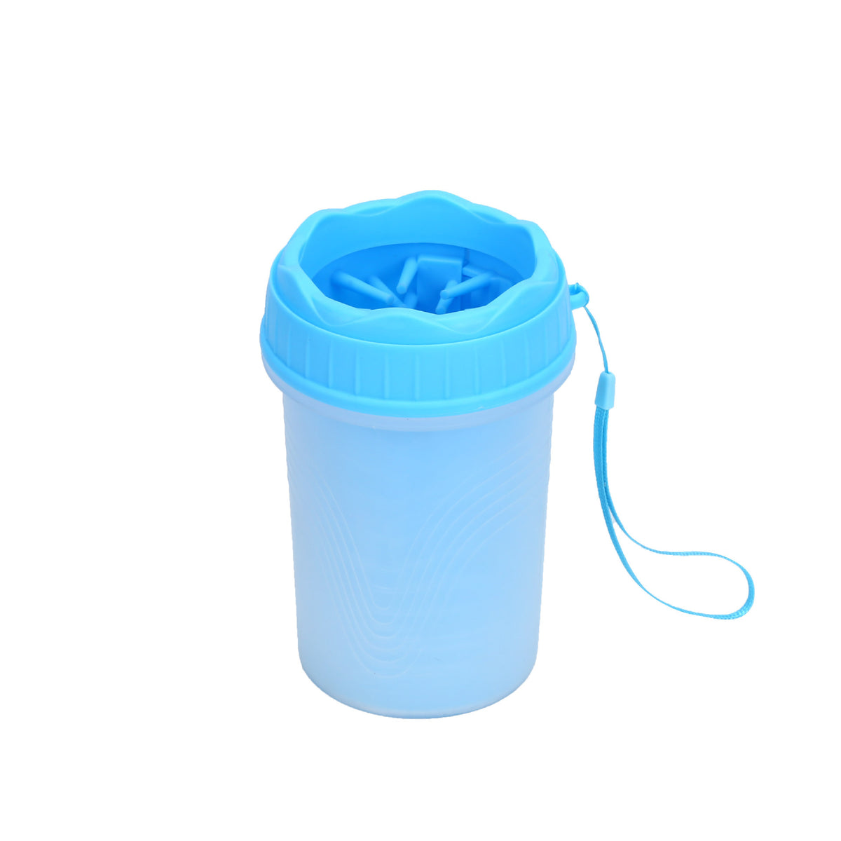 Pet Foot Wash Cup for Dogs - Cleaning Tool and Brush