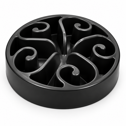 Slow Feeder Bowl for Cats and Dogs - Puzzle Design