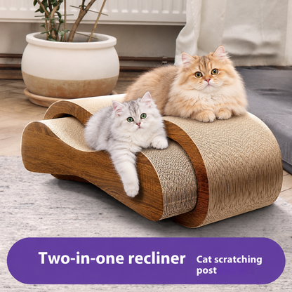 Happy Claws, Stylish Home — Oversized Corrugated Cat Scratching Board