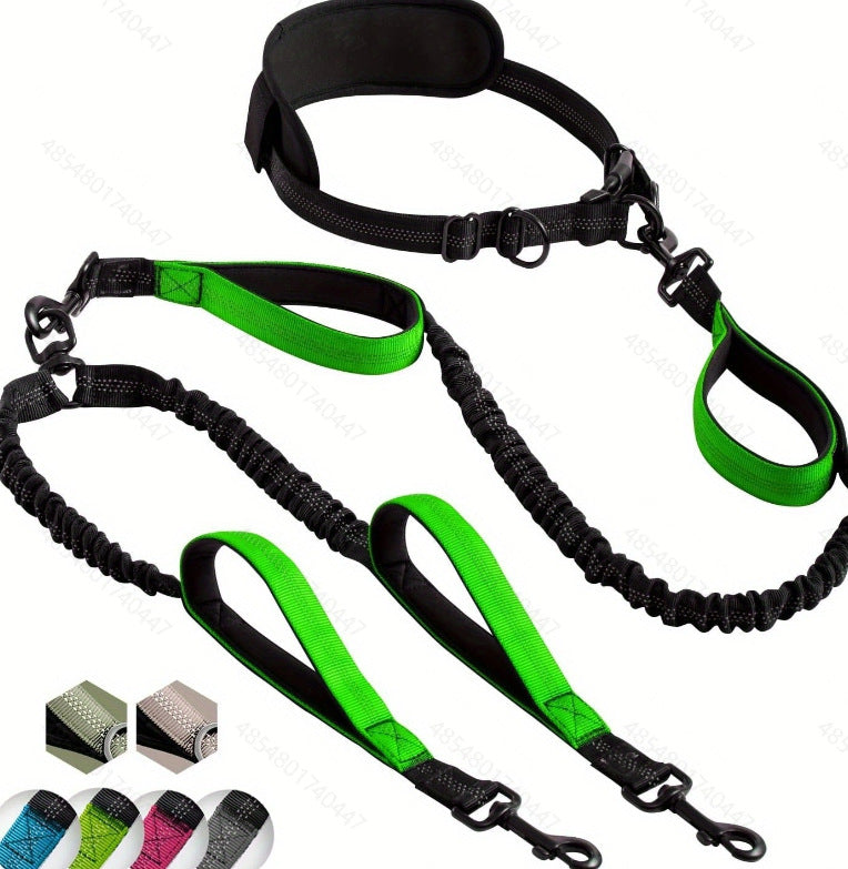 Pet Supplies Multi-Function Dog Bungee Leash & Belt