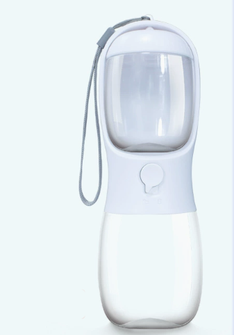 Sip, Snack & Explore — Portable Pet Water Bottle with Built-In Food Storage