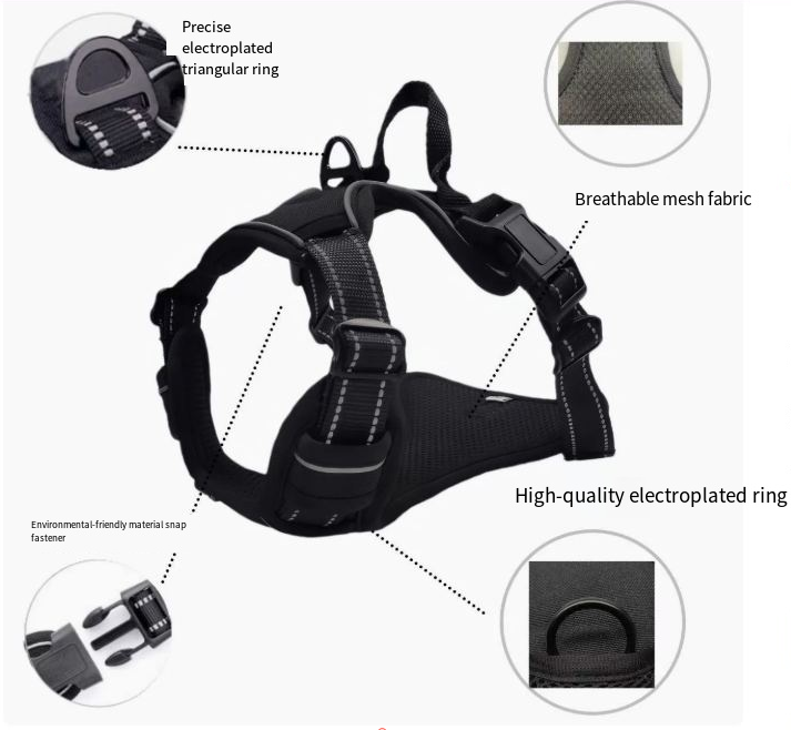Reflective Nylon Dog Harness for Everyday Walks