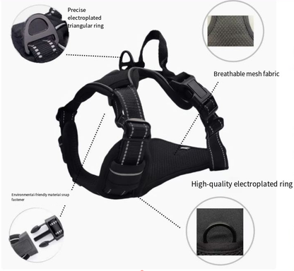 Reflective Nylon Dog Harness for Everyday Walks