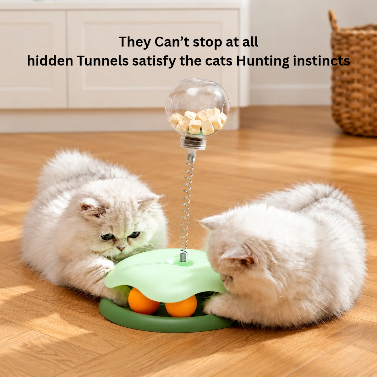 Cat Toy Leaky Ball (Single Piece)