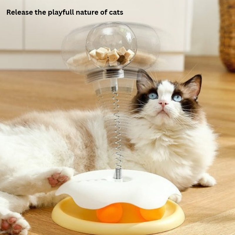 Cat Toy Leaky Ball (Single Piece)
