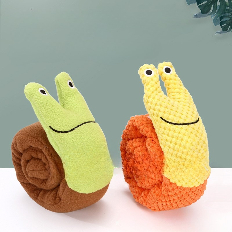 Snail Shaped Pet Sniffing Food Toy for Dogs