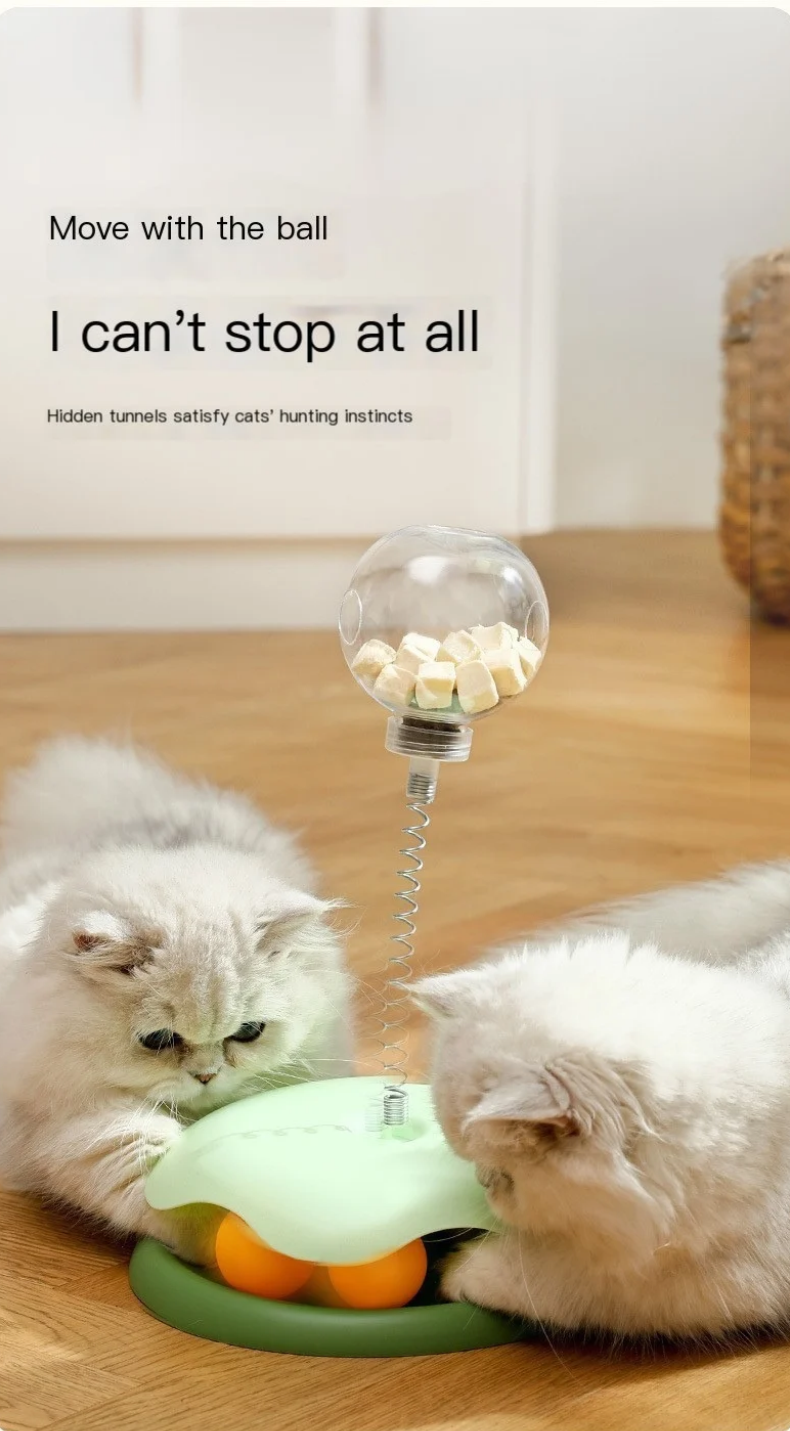 Cat Toy Leaky Ball (Single Piece)
