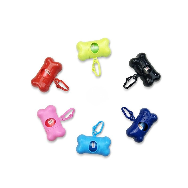 Bone-Shaped Dog Pooper Scooper with Aluminum Ring