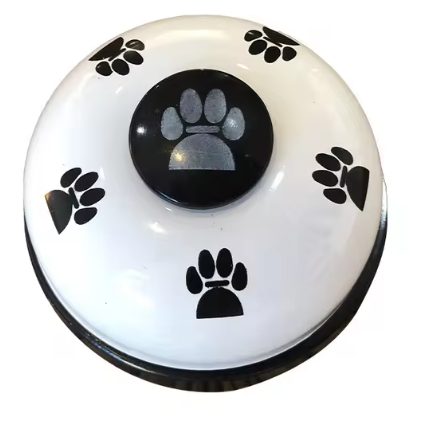A Little Ring, a Clear Request — Paw Print Training Bell for Dogs & Cats