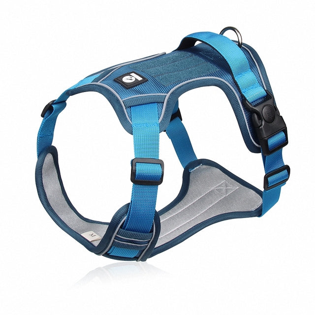Walk Together with Confidence — Reflective No-Pull Dog Harness with Control Handle