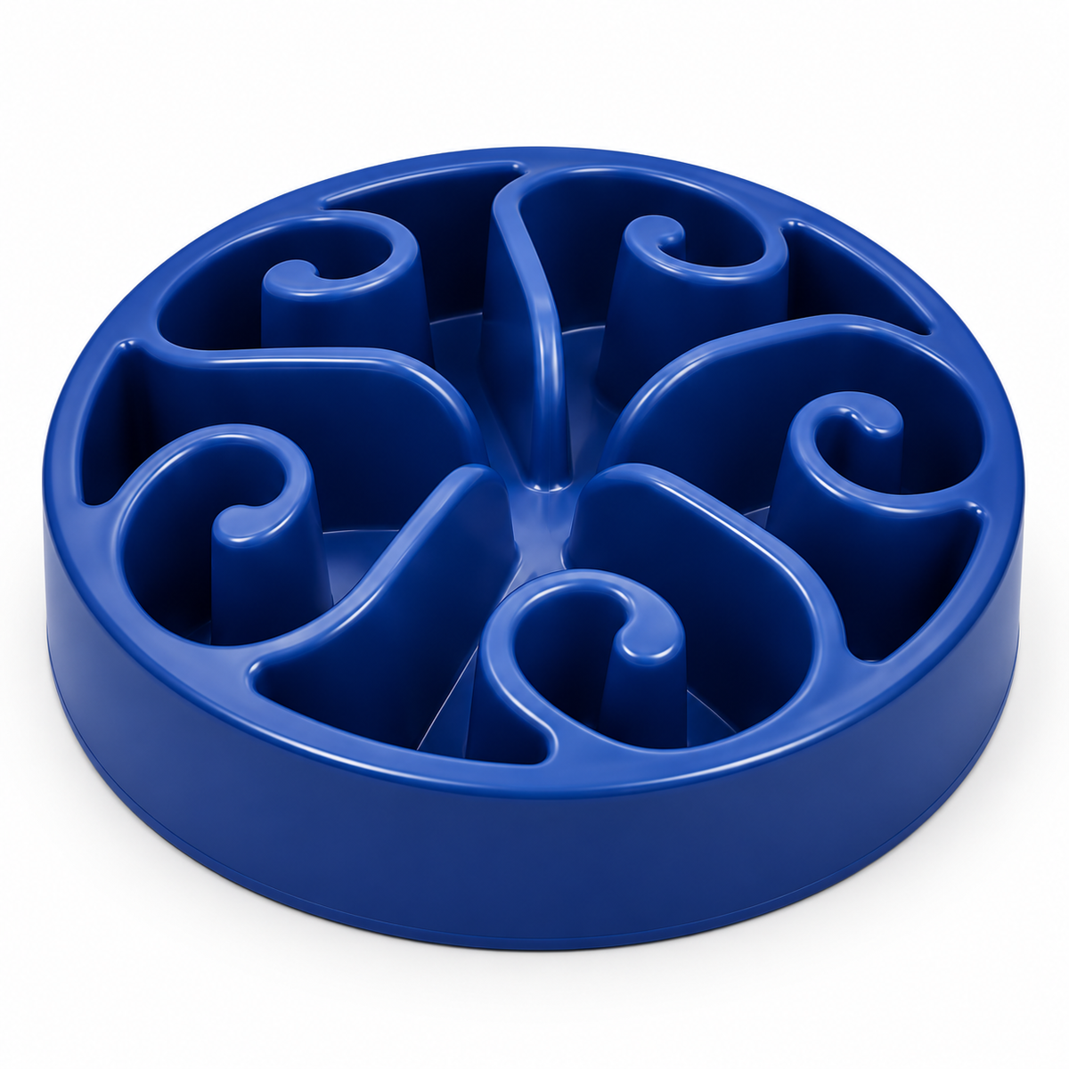 Slow Feeder Bowl for Cats and Dogs - Puzzle Design