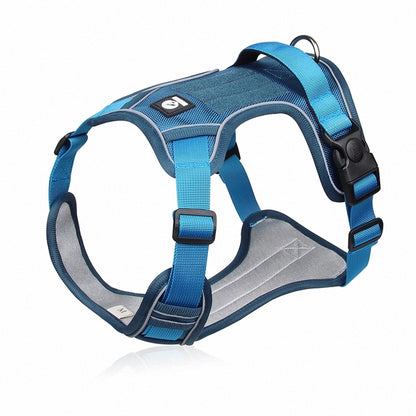 Walk Together with Confidence — Reflective No-Pull Dog Harness with Control Handle