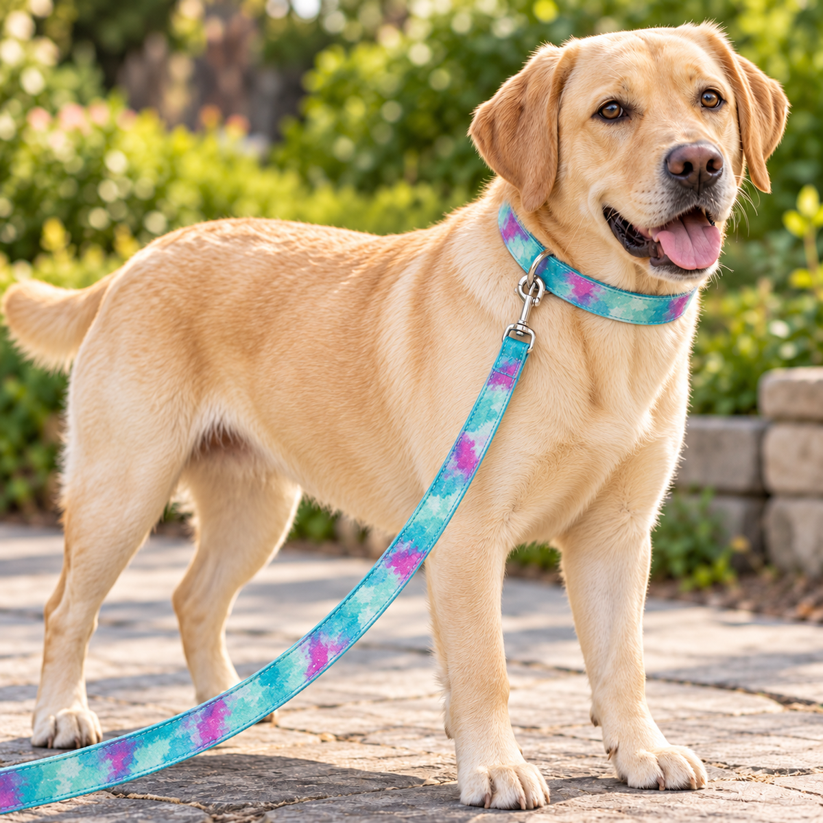 Durable Dog Collar with Traction Belt for Foreign Trade