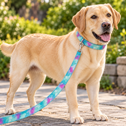 Durable Dog Collar with Traction Belt for Foreign Trade