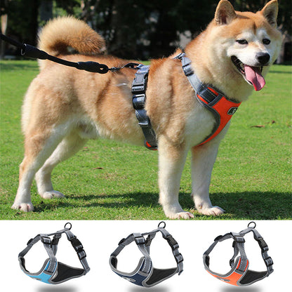 Ready for Every Adventure — Adjustable Reflective Tactical Dog Harness