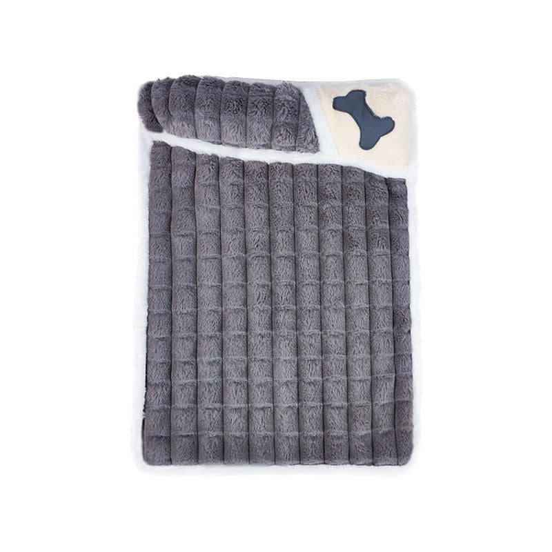 Thick & Warm Pet Bed with Removable Cover for Dogs & Cats