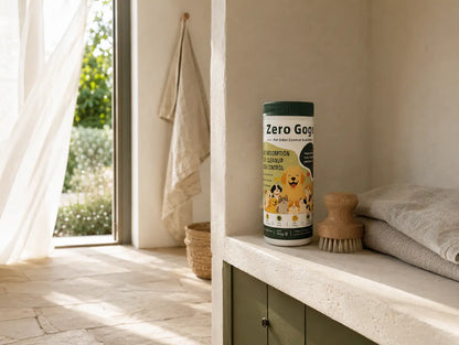 Sprinkle, Clump & Sweep — Rapid-Clumping Pet Mess Absorber with Enzyme Odor Control