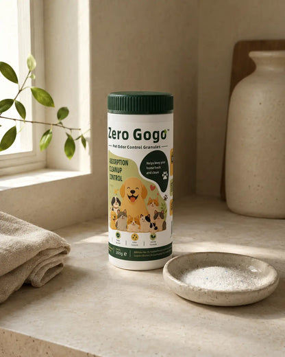Sprinkle, Clump & Sweep — Rapid-Clumping Pet Mess Absorber with Enzyme Odor Control