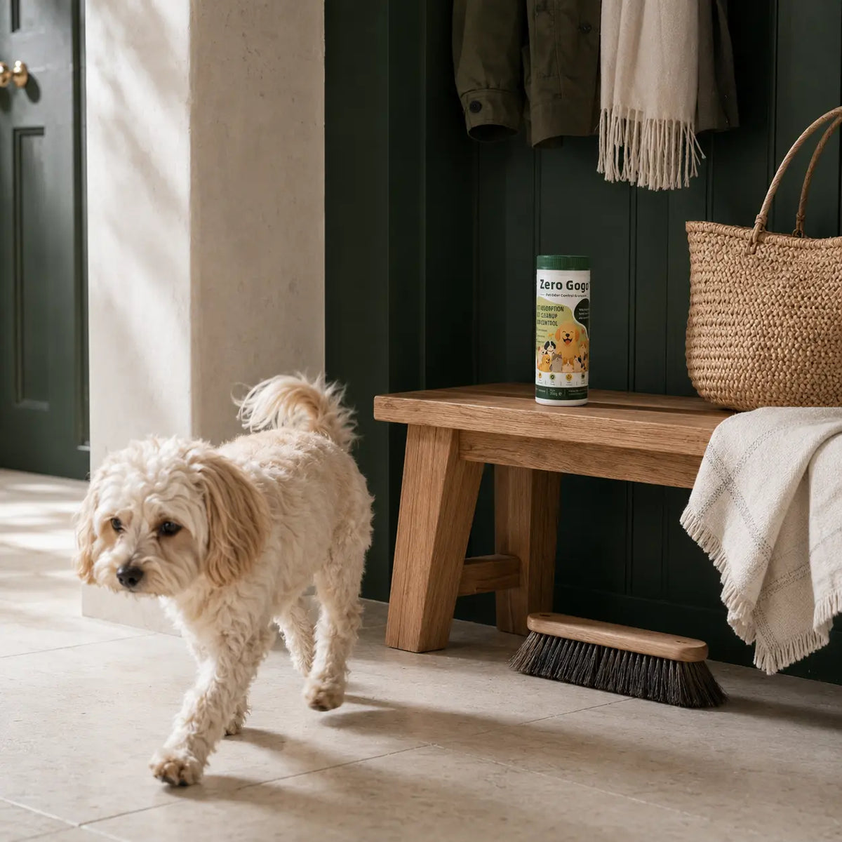 Sprinkle, Clump & Sweep — Rapid-Clumping Pet Mess Absorber with Enzyme Odor Control
