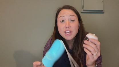 Sip, Snack & Explore — Portable Pet Water Bottle with Built-In Food Storage